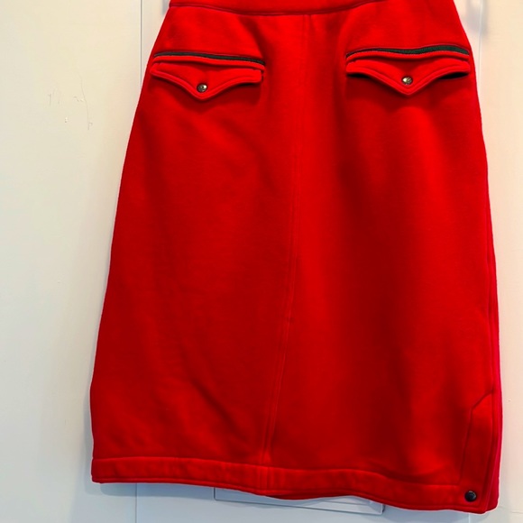 Vintage Early 1970’s Gucci Red Jersey Skirt - Picture 11 of 15